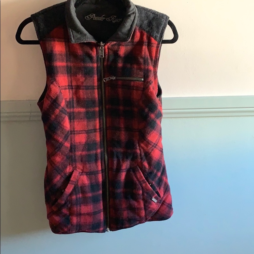 Plaid Vest